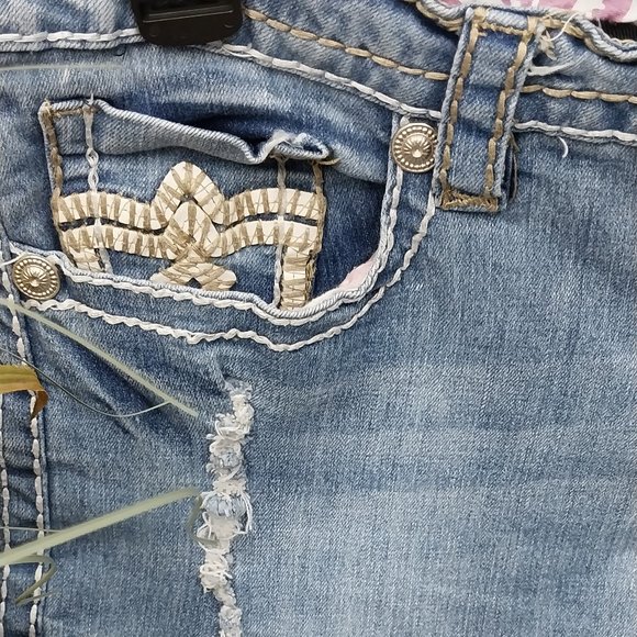 2685 Size 11/12 Maurices Upcycled Stretch Bell-Bottoms - Picture 4 of 6